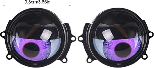 Devil's Eyes LED Halloween Eye Fairy Lights, Demon "Devil Eyes" Car Lights, High-Quality Waterproof & Dustproof LED Lighting with 8 Adjustable Modes